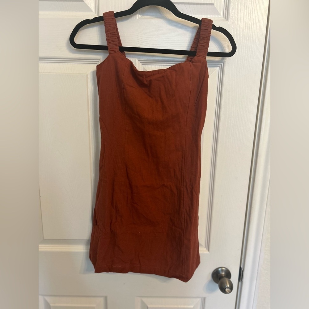 NWOT Free People, Close To Heart Mini, XS in Brown - Picture 2 of 6